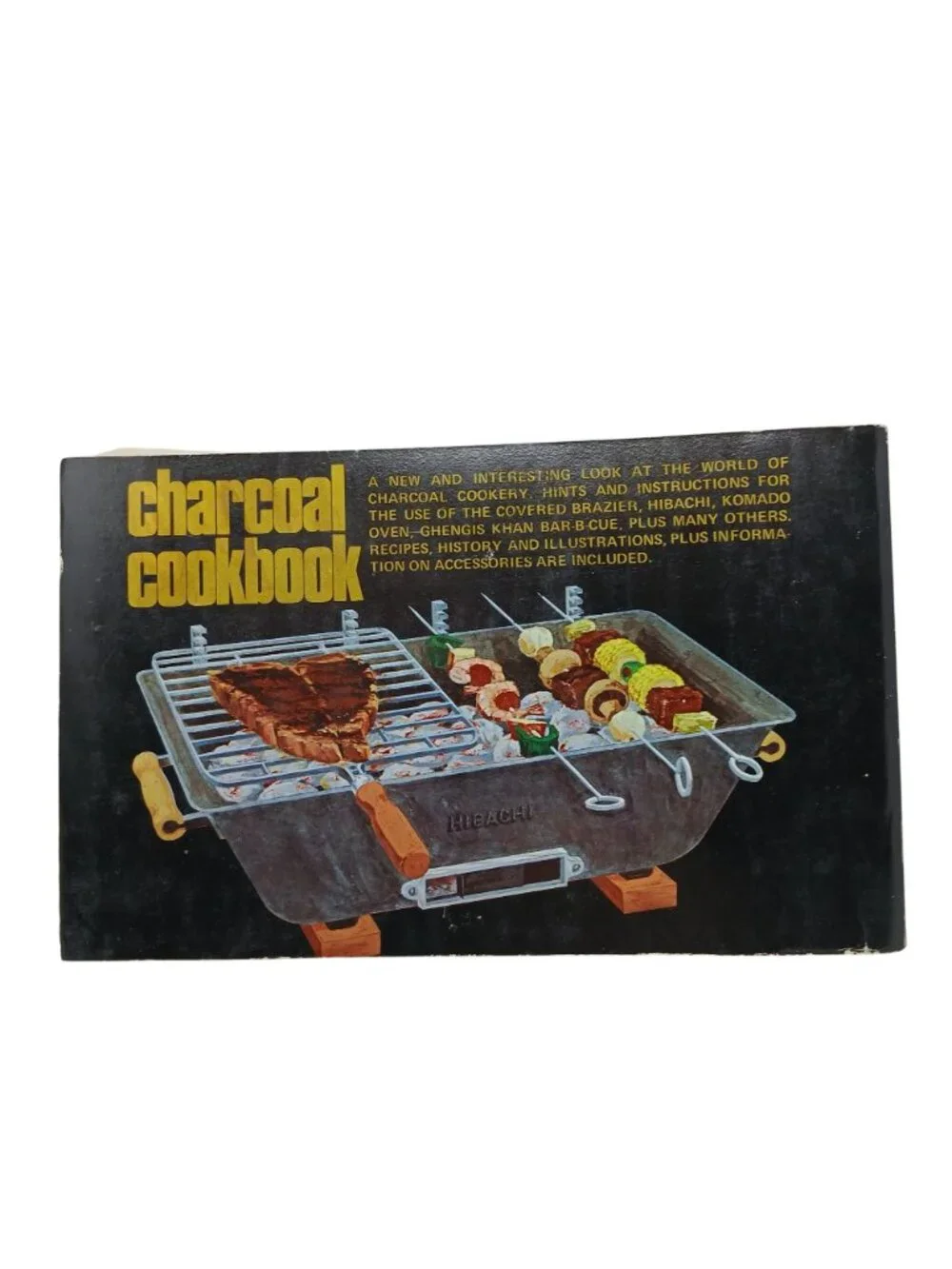 Charcoal Cookbook Ed Callahan 1970 VTG BBQ Grilling Recipes & Tips PB #H-1